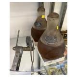 (2) Fire Extinguishers with Wall Brackets