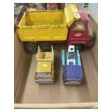 Marx and Tonka Toy Vehicles