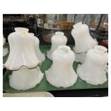 New Milk Glass Lamp Shades