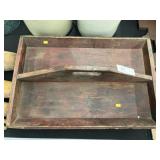 Primitive Wood Tool Tray