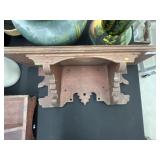 Victorian Paint Decorated Wall Shelf