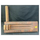 Wooden Battle Rattle