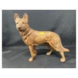 Cast Metal German Shepherd