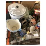 Bow Saw, Bottles, Hand Tools