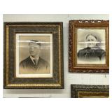 (2) Gilt Framed Portraits