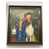 Signed Oil On Canvas