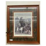 Framed European Print