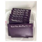 9 US Proof Sets