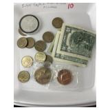 Silver Eagle & Misc. US Coins/Currency