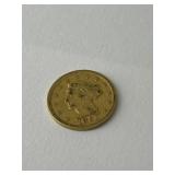 1851 $2.50 Liberty Gold Pc.