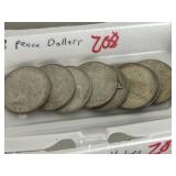 8 Peace Dollars