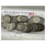 $15 in 90% Silver Quarters