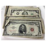 $82 in Vtg. US Currency