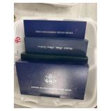 5 Commemorative Silver Dollars