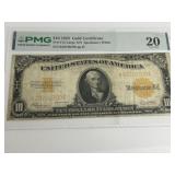1922 $10 Gold Note VF20