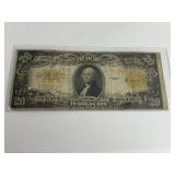 1922 $20 Gold Large Note