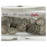 $20 in 90% Silver Halves
