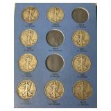 $20 in Walking Liberty Halves