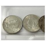 4 Peace Dollars