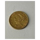1895 $5 Gold Pc.