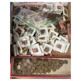 Lot of Wheaties & Mem. Pennies