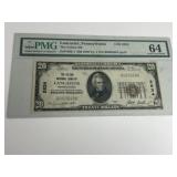1929 Lancaster PA Note MS64