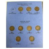 F.E. & Indian Head Penny Book