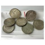 7 Peace Dollars