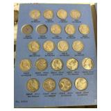 3 Jefferson Nickel Books w/ 15 War Nickels