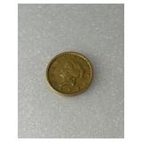 1851 $1 Gold Pc.