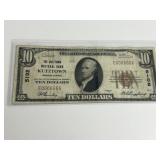 Rare Sn. 666 Kutztown PA 1928 Note