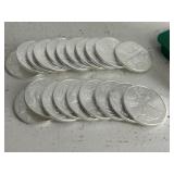 2014 Uncirc. Roll American Silver Eagles