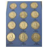 $20 in 90% Franklin Halves