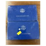(2) 1986 Liberty Silver Dollar & Half Sets