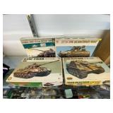 (4) Artillery Model Kits