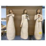 (3) Willow Tree Figurines