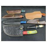 (7) Handcrafted Knives