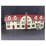 Unmarked Pressed Steel Railroad Building