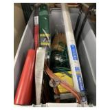 Work Lights, Paint Tray, Storage Tote/Lid
