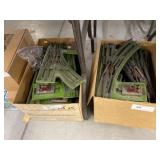 (2) Boxes of Standard Gauge Switches and Track