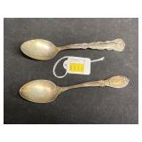 (2) Sterling Silver Spoons