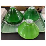 (8) New Glass Lamp Shades