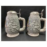 (2) Harley-Davidson Beer Steins