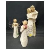 (3) Willow Tree Angels