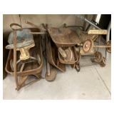 Disassembled and Incomplete Children's Toys