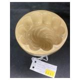 Yellow Ware Turk's Mold