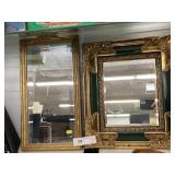 (2) Framed Mirrors