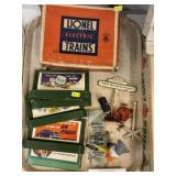 Lionel Billboard Set, Figurine and Signs