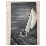 Andy Euclide Oil On Canvas