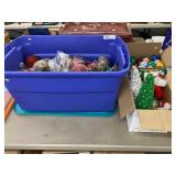 Christmas Ornaments and Decor, Storage Tote/Lid